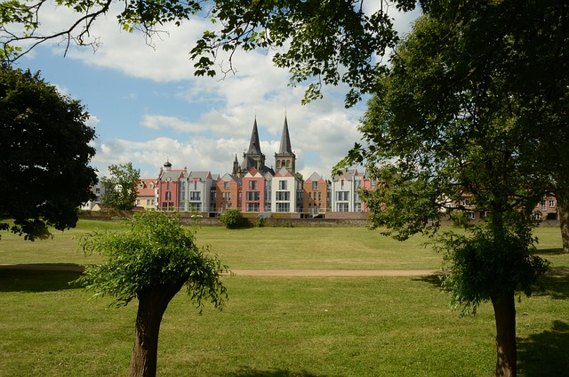 Stadt mit X - Bild von Xanten