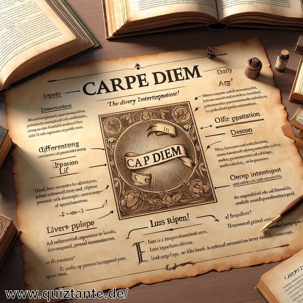 Was bedeutet carpe diem » Nutze den Tag richtig verstanden