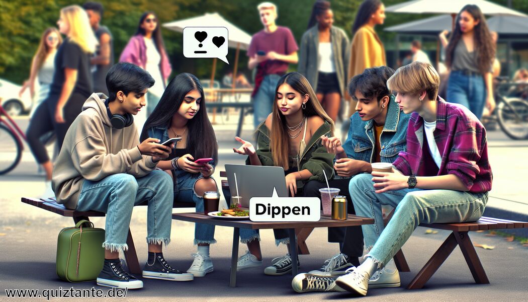 Häufig in der Party- und Freizeitkultur - Was bedeutet dippen Jugendsprache » Ein cooler Begriff für abtauchen