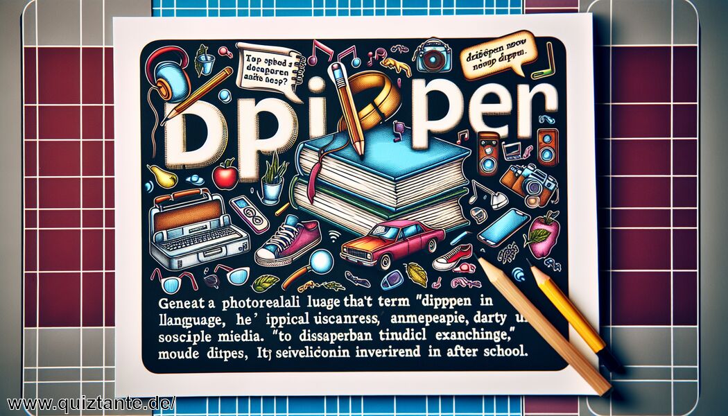 Was bedeutet dippen Jugendsprache » Ein cooler Begriff für abtauchen